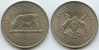 Uganda 5 Shillings (Five Shilling) M#8265 - Kuh und Kalb - FAO World Food Day - Cow & Calf -