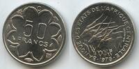 Zentralafrikanische Staaten 50 Francs CFA G11895 - Congo Bank of Central African States Antilopen -