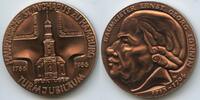 Hamburg Hansestadt Große Medaille GY129 - St.Michaelis Turmjubiläum 1786-1986 Ernst Georg Sonnin 1713-1794 -