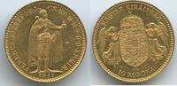Österreich Ungarn Kaiserreich 10 Korona Gold M#5434 - Kaiser Franz Joseph 1848-1916 Austria Hungary -