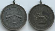 Wolfenbüttel - Deutsches Reich Schützenmedaille Erinnerungsmedaille M#5859 - 50 Jährig. Jubelfeier & Fahnenweihe der Schützencompagnie -