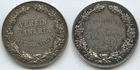 Deutsches Reich Weimar Verdienstmedaille Vogelzüchter Silber 1931 M#7362 - Verein Kanaria Braunschweig - Spezialmedaille für gute Knorre EF, Pati...