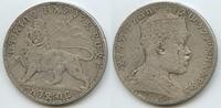 Äthiopien 1 Birr Silber M#8248 - Menelik II. 1889-1913 Ethiopia -