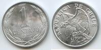 Chile 1 Centavo G9865 - Anden-Condor - Andean Condor on Rock -