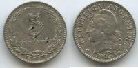 Argentinien 5 Centavos G15429 - Liberty Federal Republic Argentina Argentinian Republic -