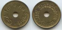 Deutschland Wertmarke Token Jeton M#8500 - Solingen Städt. Straßenbahnen - Gut für eine Fahrt -