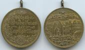 Sachsen Leipzig Tragbare Medaille M#7213 - Auf das 400-jährige Jubiläum der Leipziger Messe - Auerbach Hof -