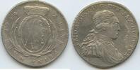 Sachsen-Albertinische Linie Dresden 1 Konventionstaler Silber M#8138 - Friedrich August III. 1763-1806 -