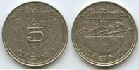 Frankreich Spielmarke 5 Francs Casino Token G4355 - Casino de Divonne Jeton -