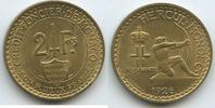 Monaco Fürstentum 2 Francs G11342- Louis II. 1922-1949 Herkules -