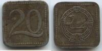 Deutsches Reich Hamburg 20 Pfennig Notgeld Transit Token G11122 - Hamburger Hochbahn -