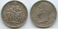 Italien Königreich 5 Lire Silber G1630 - RAR Vittorio Emanuele III. 1900-1946 Italy -