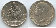Italien Königreich 5 Lire Silber G1635 - RAR Vittorio Emanuele III. 1900-1946 Italy -