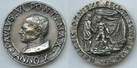 Vatikan Italien-Kirchenstaat Rom Roma Große Silbermedaille Papst Paul VI. 1963-1978 GX644 - Auf die 2. ordentliche Versammlung der Bischofssynode -