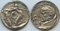 Vatikan Italien-Kirchenstaat Rom Roma Riesen Silbermedaille Papst Paul VI. 1963-1978 M#0414 - Auf das Heilige Jahr und auf die Enzyklika Humanae vitae -