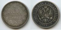 Finnland 1 Markka Silber G2138 - Alexander II. 1855-1881 Finland -