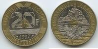 Frankreich 20 Francs Trimetall G9337 - Mont Saint-Michel (Mount Saint Michael) -