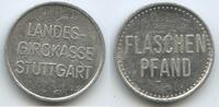 Deutschland Baden-Württemberg Pfandmarke Flaschen Pfand Biermarke Bierzeichen nd. G10841 - Landesgirokasse Stuttgart VF-EF