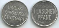 Deutschland Baden-Württemberg Pfandmarke Flaschen Pfand Biermarke Bierzeichen nd. G10842 - Landesgirokasse Stuttgart VF-EF