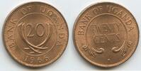 Uganda 20 Cents G1246 - Elefanten-Stoßzähne -