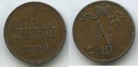 Finnland 1 Penni G9733 - Zar Nikolaus II. 1894-1917 von Russland Finland -