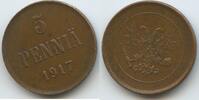 Finnland Bürgerkrieg 5 Penniä G13894 - Civil War Coinage Finland -