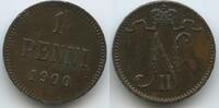 Finnland 1 Penni G9739 - Zar Nikolaus II. 1894-1917 von Russland Finland -