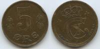 Dänemark 5 Öre (5 Øre) G8331 - Christian X. 1912-1947 Denmark -
