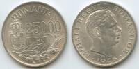 Rumänien Königreich 25000 Lei Silber 1946 M#6908 - King Mihai I. 1940-1947 Romania AU