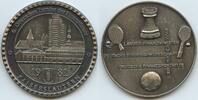 Deutschland - Kaiserslautern Große Bronzemedaille versilbert GX660 - 6.deutsches Turnier der Finanzämter - Schach, Fussball, Tennis... -