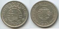 Mosambik 10 Escudos Silber H0624 - Mozambique Portuguese Colony -