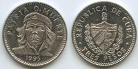 Kuba 3 Pesos (Tres Pesos) M#3029 - Ernesto Che Guevara - Patria o Muerte Cuba -