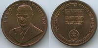 Vereinigten Staaten von Amerika Bronzemedaille G10813 - Lyndon B. Johnson 36. Präsident der Vereinigten Staaten -