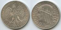 Polen Rzeczpospolita Polska 10 Zlotych (10 Zloty) Silber H0962 - Polonia Queen Jadwiga Polskich Polska First Republic Poland -