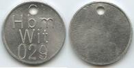 Deutschland Werkzeugmarke Wertmarke Jeton G10982 - Hbm Wit 029 - nicht näher bestimmt -