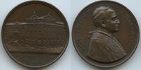 Vatikan Italien-Kirchenstaat Rom Roma Große Bronzemedaille Papst Pius XI. 1922-1939 M#8765 - Päpstliches Russisches Kolleg -