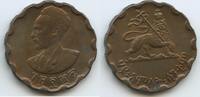 Äthiopien 25 Santeems (25 Cents) G1458 - Haile Selassie I. 1941-1974 Ethiopia -