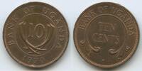 Uganda 10 Cents K188 - Elefanten-Stoßzähne -