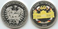 Deutschland Bundesrepublik Medaille coloriert PA138 - 60 Jahre Deutschland -