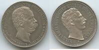 Deutsches Reich - Italien Königreich Silbermedaille Wilhelm II. M#6418 - Umberto I. 1878-1900 Besuch in Berlin vom 21. bis 25. Mai 1889 -
