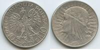Polen Rzeczpospolita Polska 10 Zlotych (10 Zloty) Silber M#3264 - Polonia Queen Jadwiga Polskich Polska First Republic Poland -
