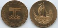 Schweden Sweden 10 Kronor Bronzemedaille M#5063 - Lokalmynt Trelleborg - Segelboot -
