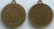 Deutsches Reich Berlin Wahlpropaganda Medaille Hep! Hep M#8505 - Reichstagswahlen - Hoch Stöcker, Forster, Henrici. Vivant Sequentes -