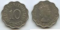 Mauritius 10 Cents (Ten Cents) G11473 - Queen Elisabeth II. -