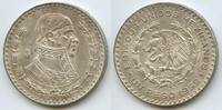Mexiko Un Peso (1 Peso) Silber G2802 - Tepalcate - Jose Morelos - Adler & Schlange Mexico -
