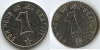 Frankreich Spielmarke, Wertmarke, Jeton, Token G10853 - Bon Pour Un Jeu Gratuit France -