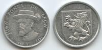 Spanien Medaille nd. G10871 - Ficha Juan Ponce de León 1460-1521 VF