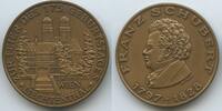 Österreich Wien Lichtenthal Bronzemedaille M#7273 - Auf den 175. Geburtstag Franz Schubert 1797-1828 Komponist -
