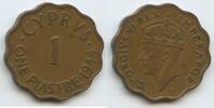 Zypern 1 Piastre G10038 - George VI. British Colony Cyprus -