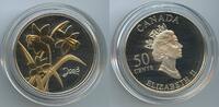 Kanada 50 Cents Silber GN539 - Golden Daffodil - Elisabeth II. Canada -